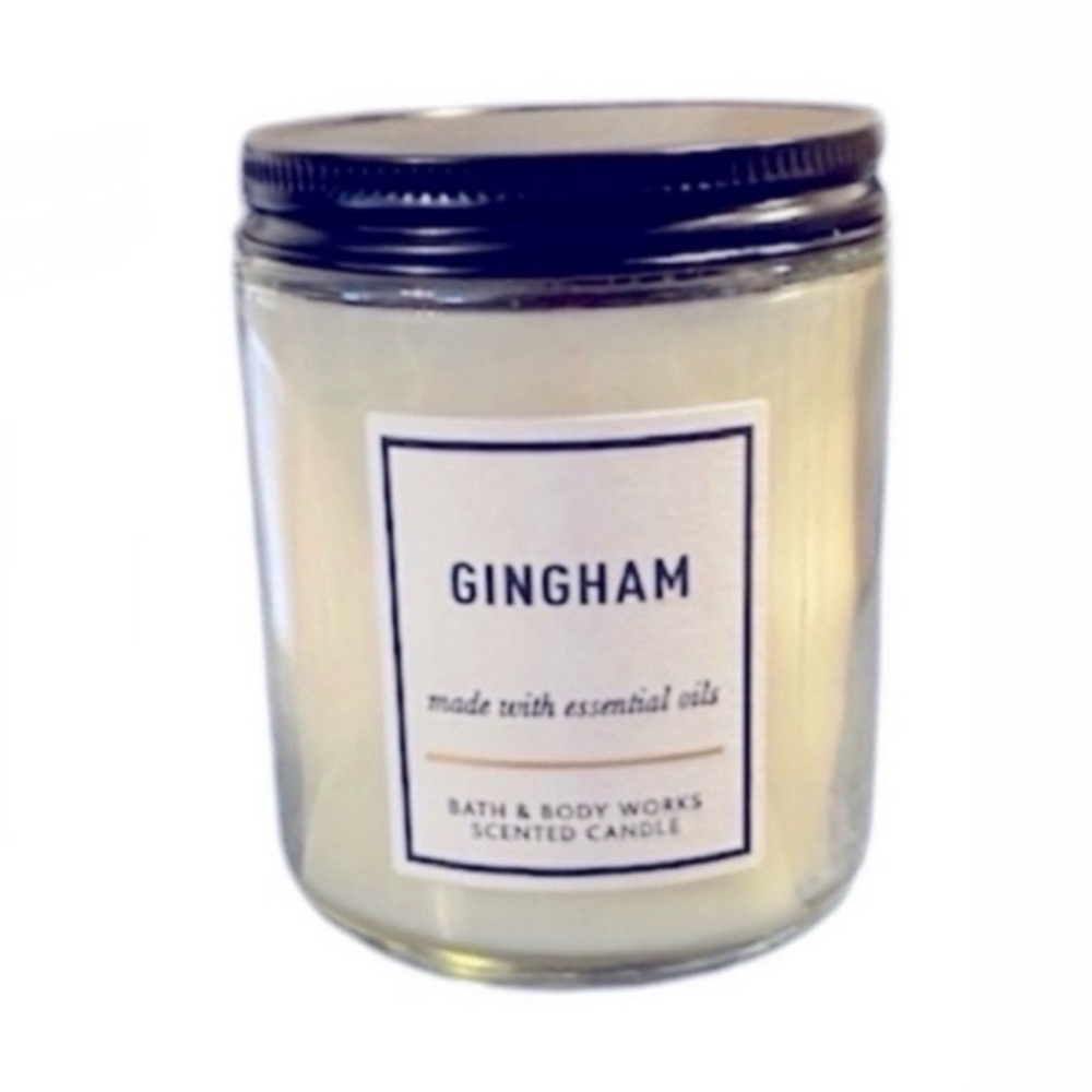 Gingham Candle - Picture 2 of 2